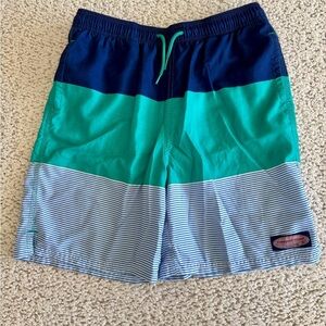 Vineyard Vines, Boys' Printed Chappy Swim Trunks, Size Large